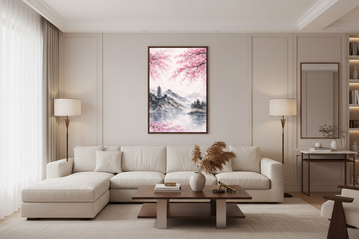 mockup - rifugio di primavera - soggiorno