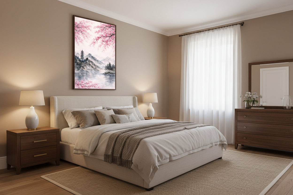 mockup - rifugio di primavera - camera