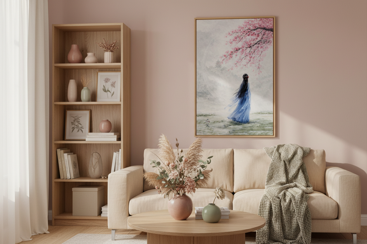 mockup - tra fiori e destino - soggiorno